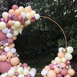 Circle Arch  Decorations Backdrop  Fiestas Decoraciones 