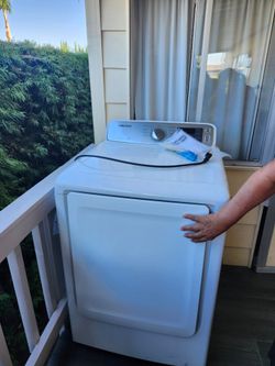Samsung White Dryer
