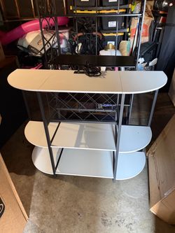 3-Tier Bar with Shelves