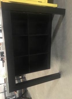 New desk with cubbys