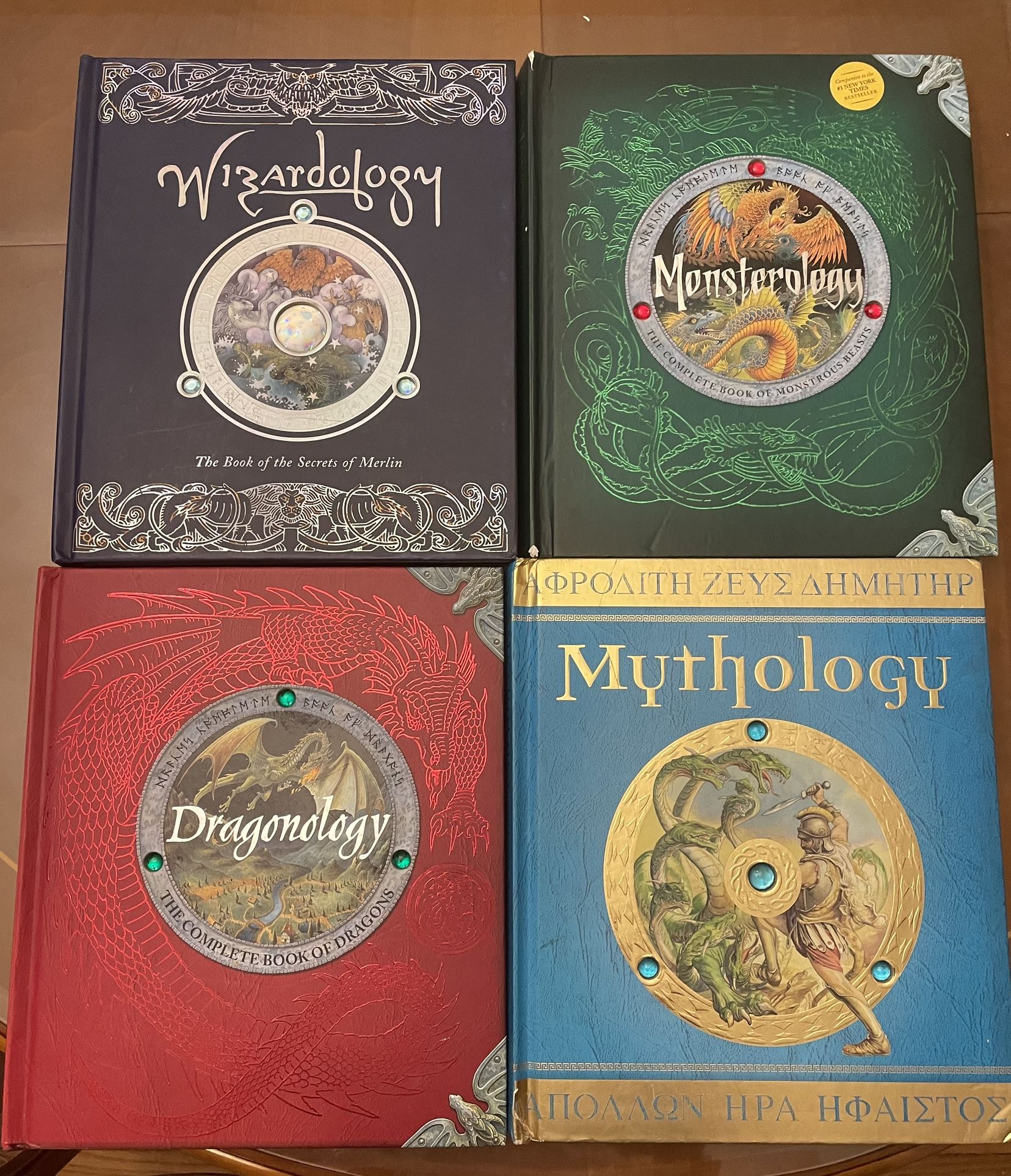 Mythology, Monsterology, Wizardology, Dragonology Books  & Music