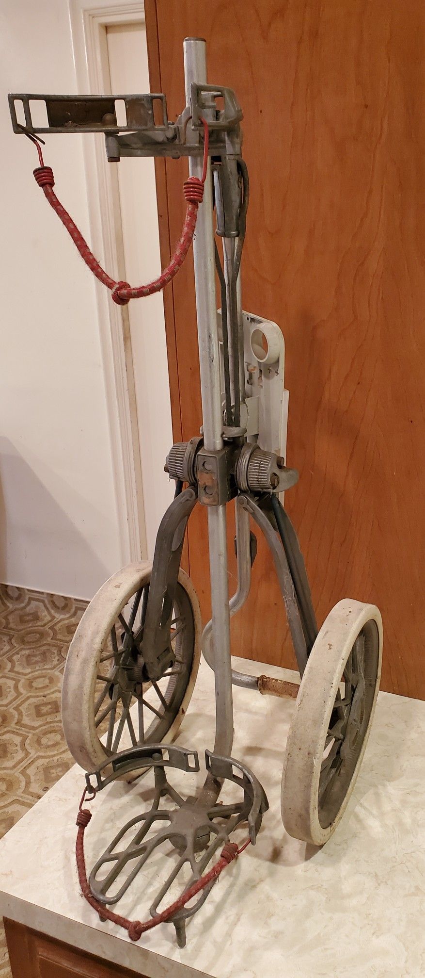 Vintage Bag Boy Golf Cart / Bag Caddy / Push Cart / Pull Cart