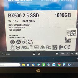 1TB 2.5 ssd Laptop HD $100