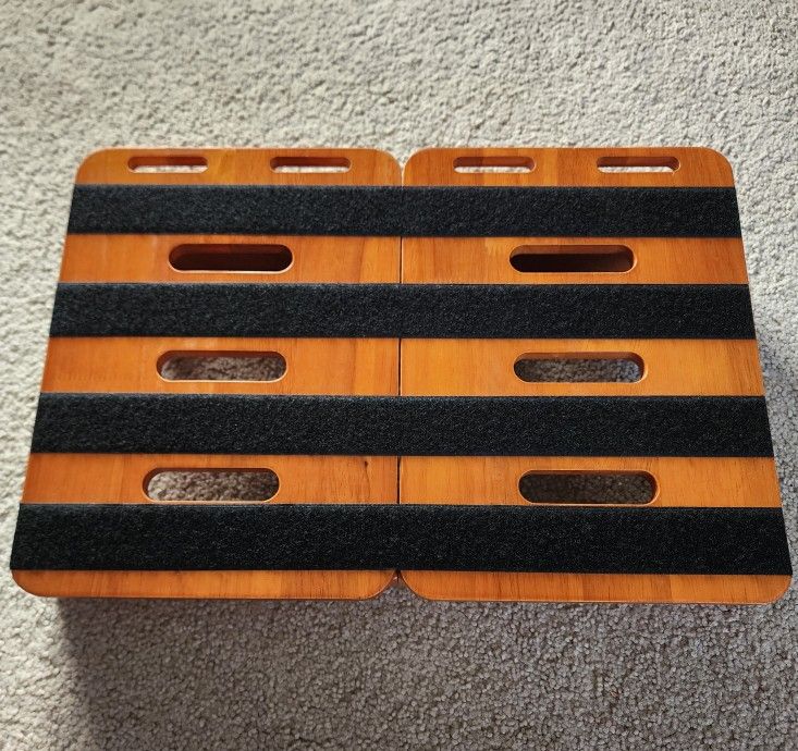 Wood Pedal Board Guitar Effects 
