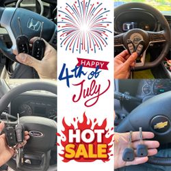 Car keys and remote on sale!