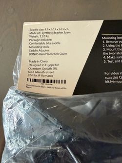 Comfortable bike saddle