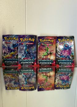 Pokemon TCG Temporal Forces Booster Packs x4 Sealed English