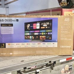 48c5 48” LG smart 4k oled tv