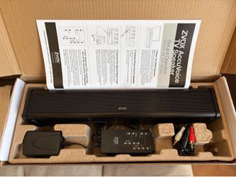 ZVOX AccuVoice TV speaker