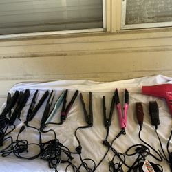 Flat Irons, Clippers, Blow Dryer