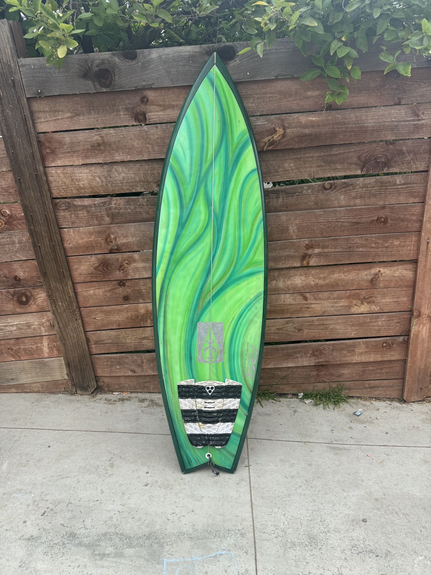 5’8” Fish Surfboard