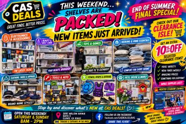 NEW ITEMS HAVE ARRIVED UP TO 50% OFF RETAIL
