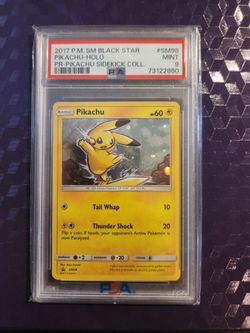 Pokemon Sidekick Pikachu PSA9
