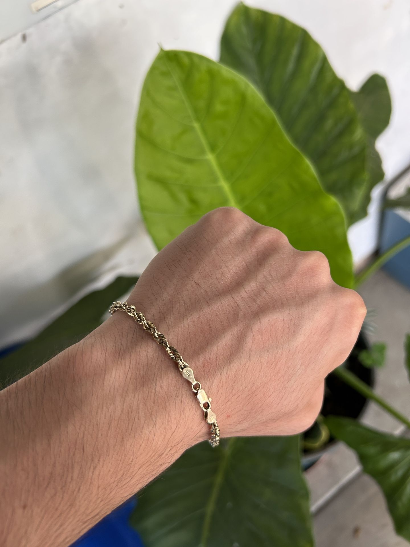 10k Rope Bracelet