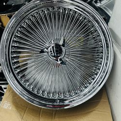 22” 150 Spokes With Tires We Finance No Credit Need 