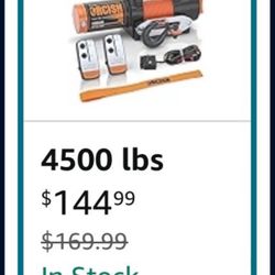 Winch Electric And Waterproof