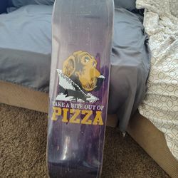 Pizza Skateboard McGruff Crime Dog