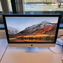 Mid 2011 27 Inch iMac W/ 8GB of Ram and 1TB of Storage 