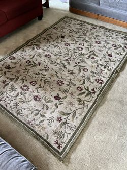 Area Rug 62” X 92”