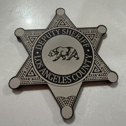 Replica Actual Size Of Lasd badge