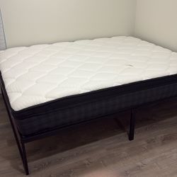 Full(with Bed Frame) And  Twin Mattress