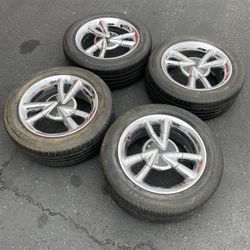 4 - 205/55r16 4x114.3 Honda Rims Wheels Tires !
