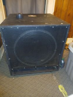 18- Inch peavey Stage Speaker