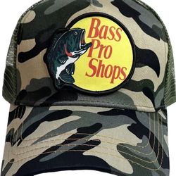 Bass Pro Shop - Woodland Camo Hat