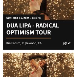 Dua Lipa Tickets 