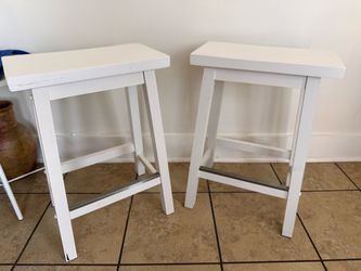 Clauson Solid Wood Counter Stools (set of 2)