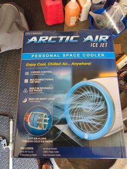 Arctic air ice jet personal space cooler