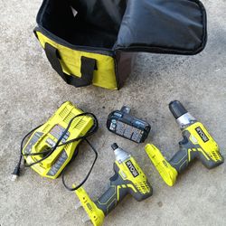 Dril And Impact Ryobi