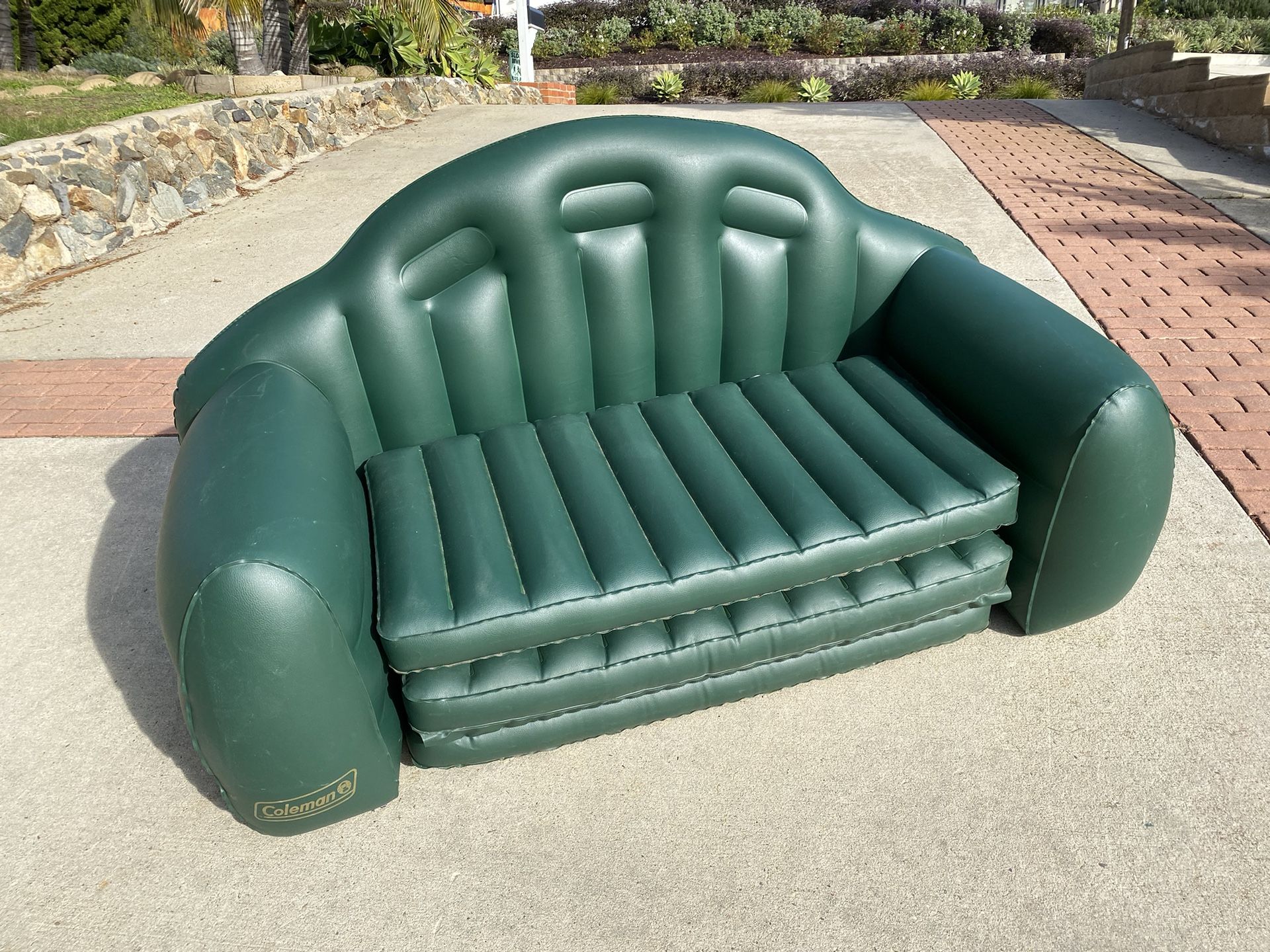 Coleman Inflatable Couch bed Pool Lake Lounging Floater for Sale in Carlsbad CA OfferUp