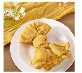 Mustard color napkins