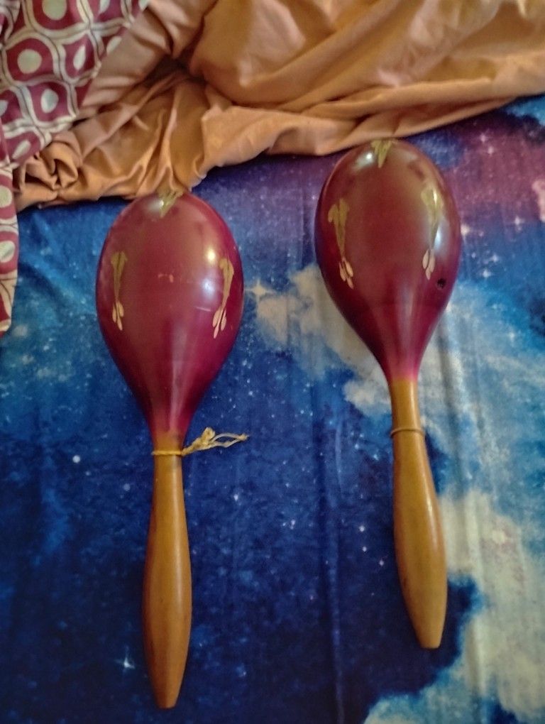 Vintage Musical Maracas