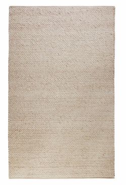World Market Lucas Oatmeal Sweater Wool Blend Area Rug – 5x8