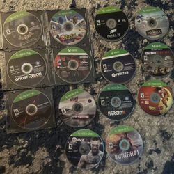 14 Xbox One Games (Disc Only) 