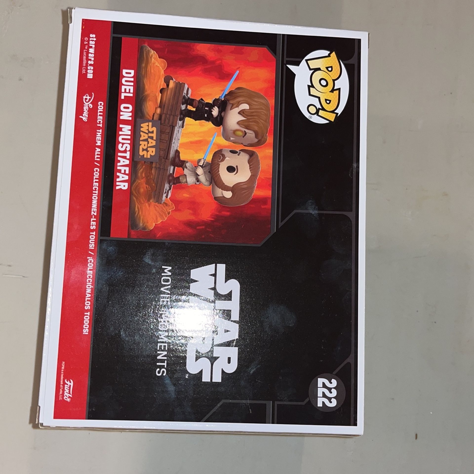 Funko Pop Star Wars Duel on Mustafar 222 Rare for Sale in Phoenix 
