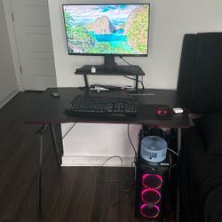 Gaming PC and Monitor