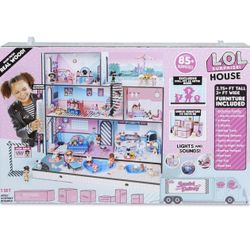 NEW LOL Surprise Doll House With 85+ Surprises Limited Edition Real Wood Christmas Present