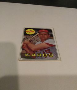 TIM McCARVER ORIGINAL CARD.