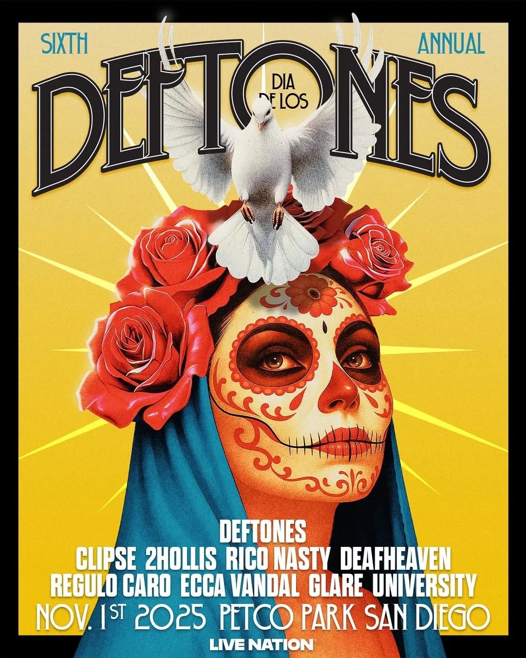 Dia De Los Deftones 2025 GA Ticket (1)