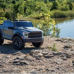 kids Ride On Ford Raptor Car 2 Seater 