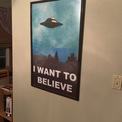 X-Files Framed Poster 