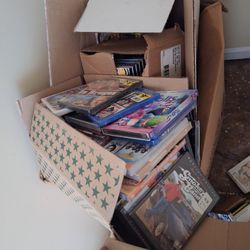 Over 1000 Never Opened Dvds Rugular And Blu-ray..all Boxes Fill Of Never Opened Dvds