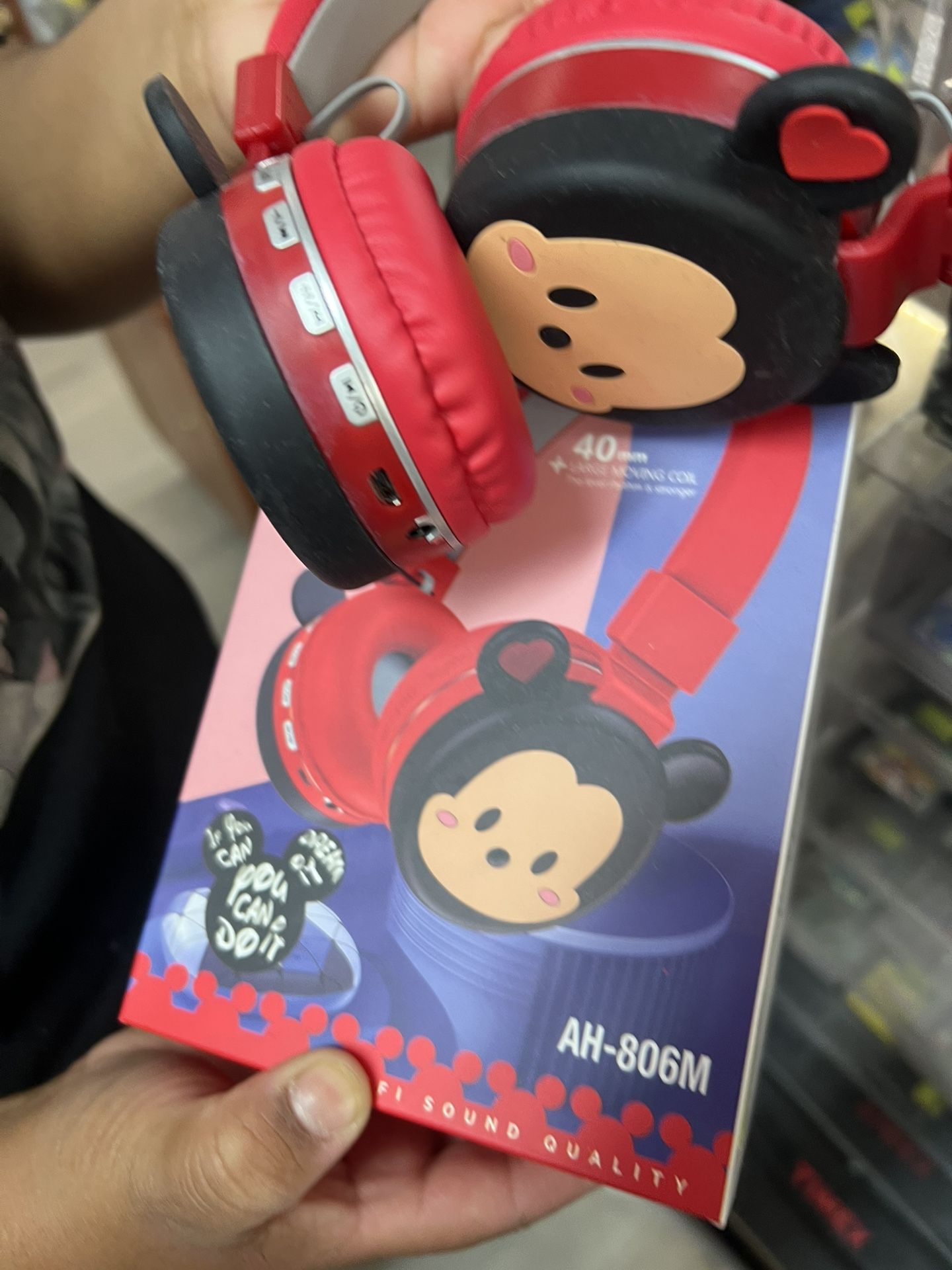 Headset Wireless MickeyMouse