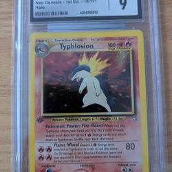 Neo Genesis 1st Edition Typhlosion