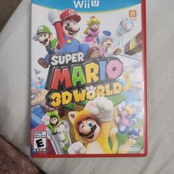 Super Mario 3D World WII U