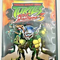 Teenage Mutant Ninja Turtles 3 Mutant Nightmare (GameCube, 2005) WORKS
