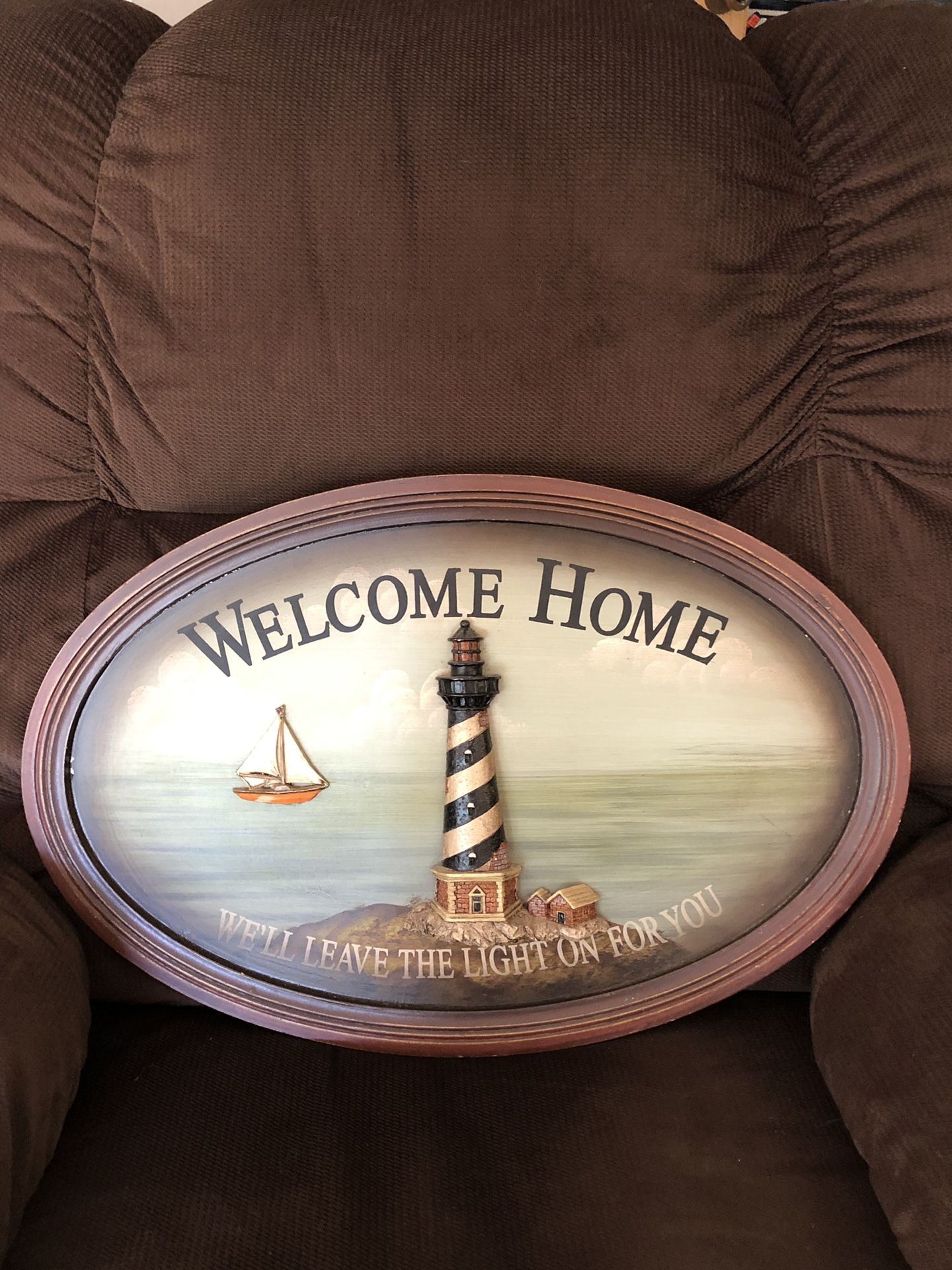 Nautical Welcome Home sign